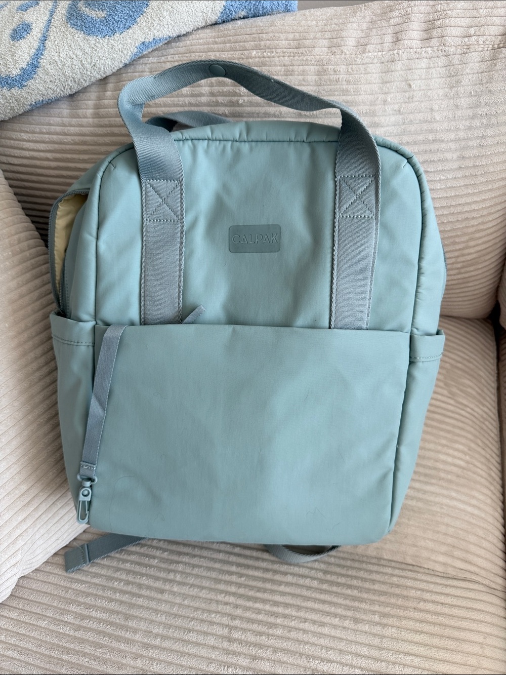 Calpak Connect Backpack in Bluebell